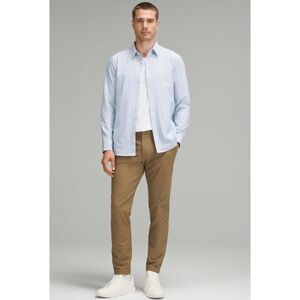 LULULEMON‎ | Men’s Commission Long Sleeve Button Down No Pocket Shirt Sz. Small
